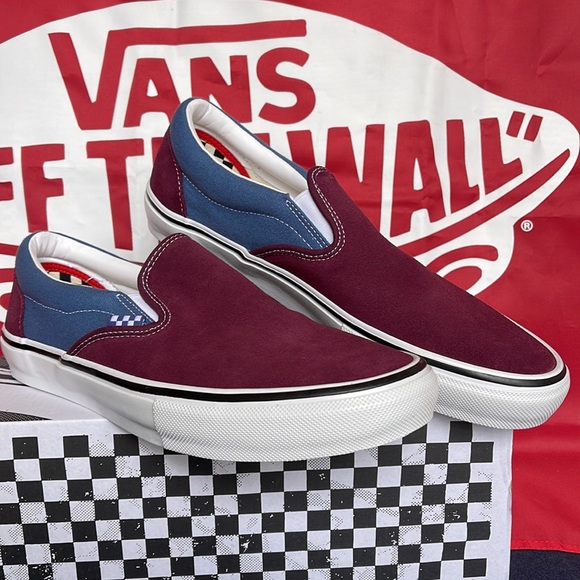 Vans Skate Slip-On
Moonlight Blue/Mauve Wine
VNOA5FCAAPO
Men’s sneakers - Picture 7 of 16